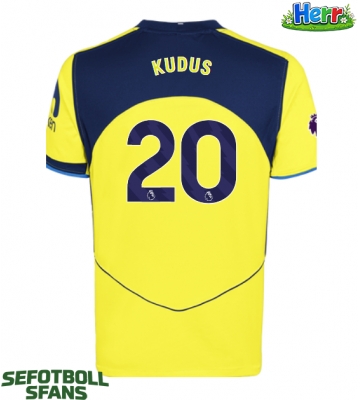 Tottenham Hotspur Mohammed Kudus #20 Tredje Tröja 2025-26 Kortärmad